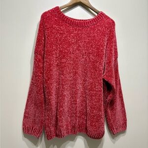 ✨$8 CLEAR-OUT✨ George Super Soft Velvety Chenille Knit Oversized Comfy Sweater